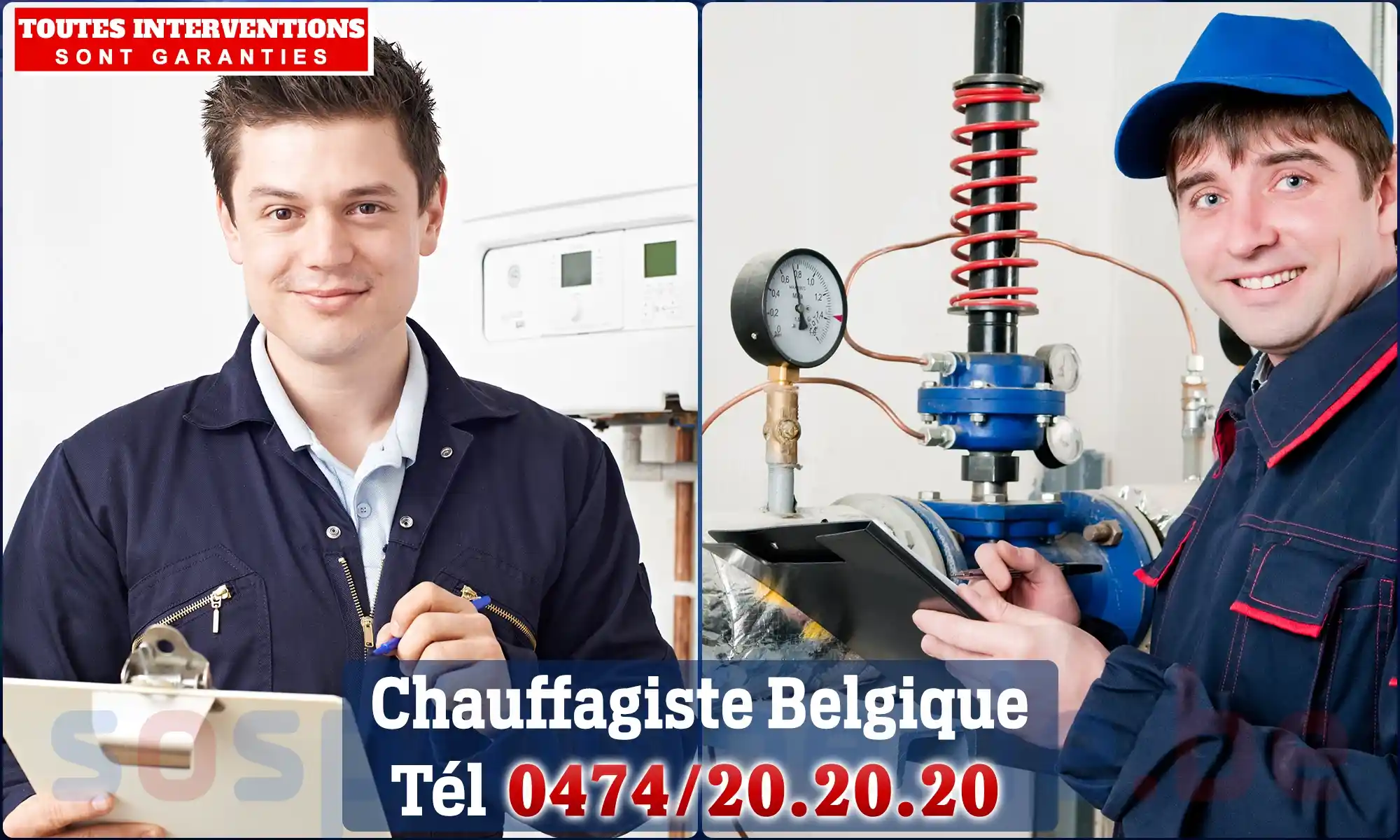 Chauffagiste agréé à Retie 2470