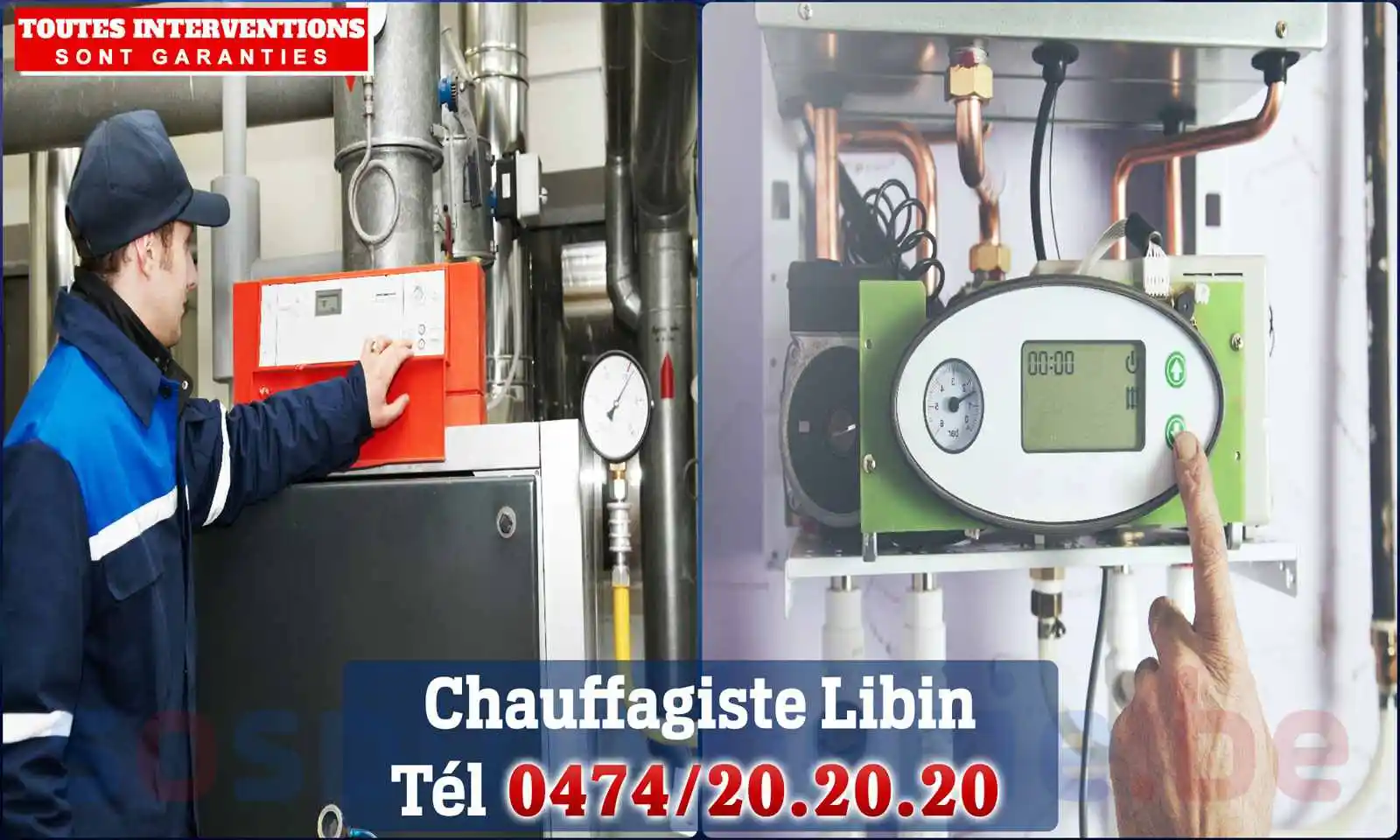 Chauffagiste agréé à Libin 6890